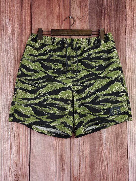 Zero Foxtrot Other - Zero Foxtrot Mens 2XL Tiger Stripe Camo Athletic Shorts Lined Tactical Workout
